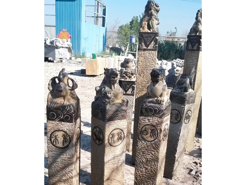 青石栓马桩