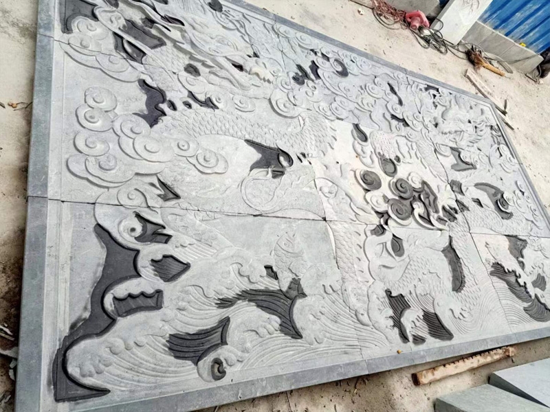 青石地雕