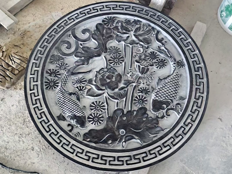 青石地雕
