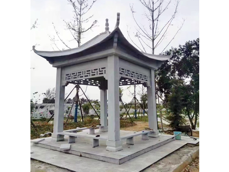 青石凉亭