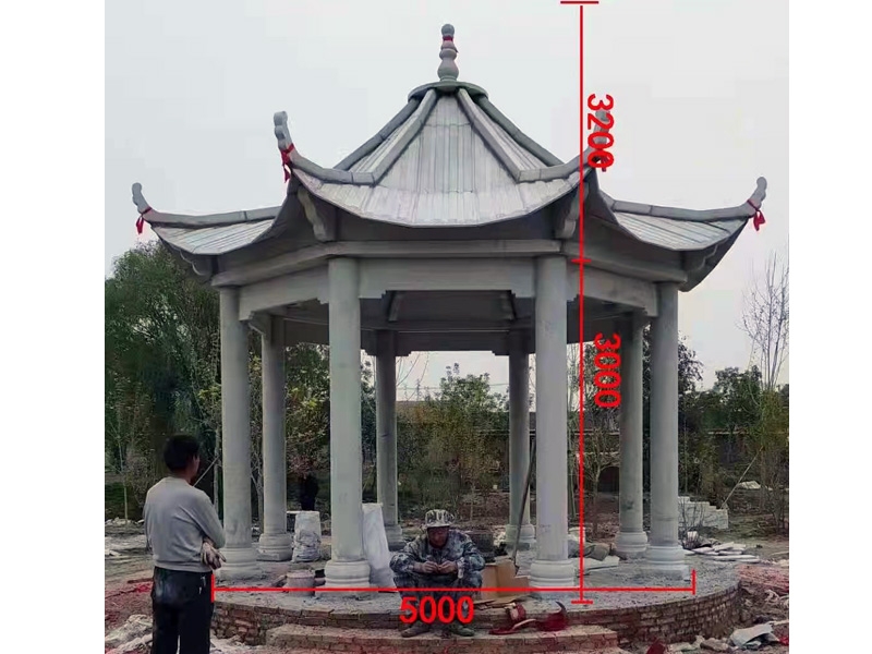 青石凉亭