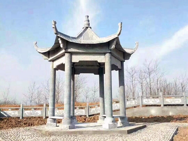 青石凉亭