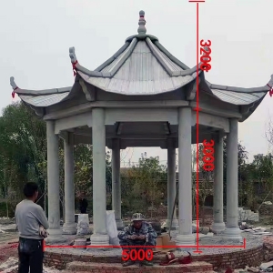 青石凉亭
